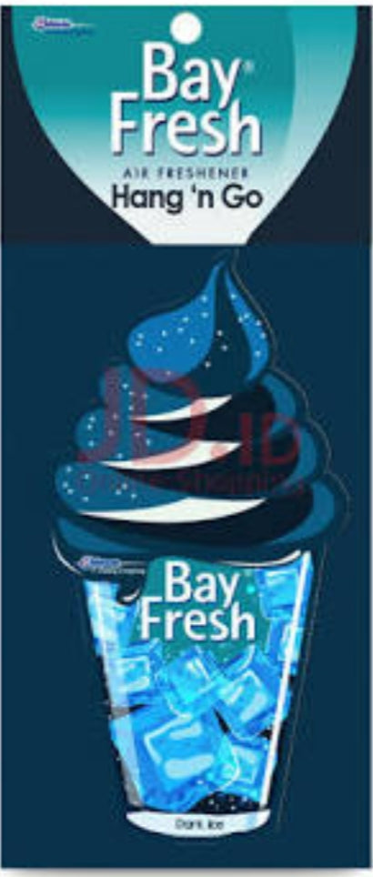 bay fresh car air fresheners dark ice (#50)