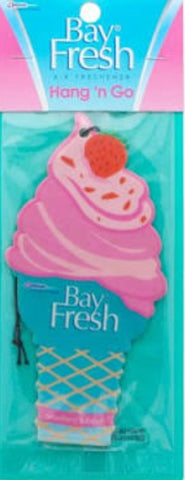 bay fresh car fresheners strawberry bubble gum (#)