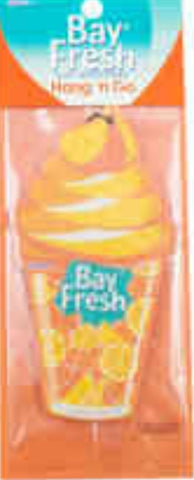 bay fresh car fresheners orange pulpy (#50)