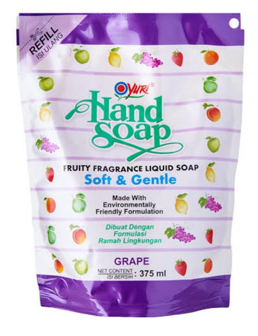 BULK Buy Yuri liquid hand  body soap GRAPE buy 10 receive 11   (#49)