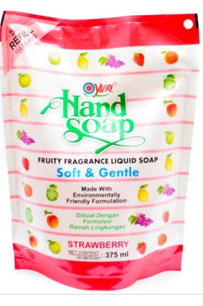 Yuri liquid hand  body soap STRAWBERRY (#50)