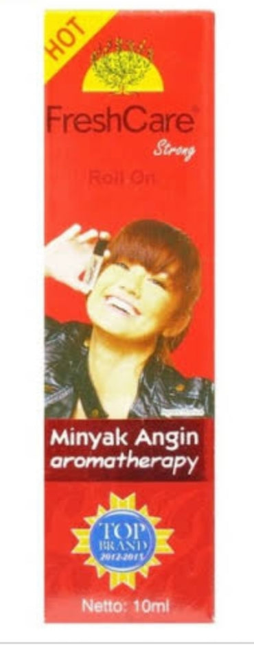 Fresh care Minyak Angin  roll on, strong/HOT 10 ml minis (#)
