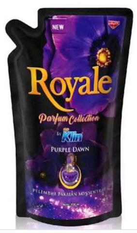 So klin Royale Perfume Collection PURPLE DAWN fabric softeners 12 x 13ml sachets  (#12)