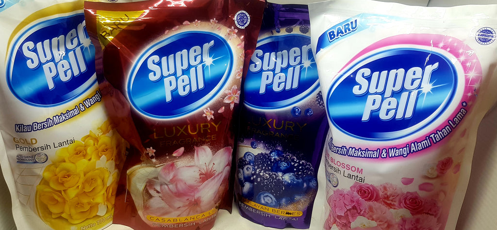 SUPER PELL floor cleaner COMPLETE RANGE NEW 4 x 770ml