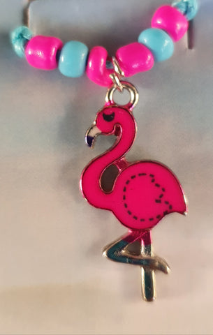 Necklace, flamingo