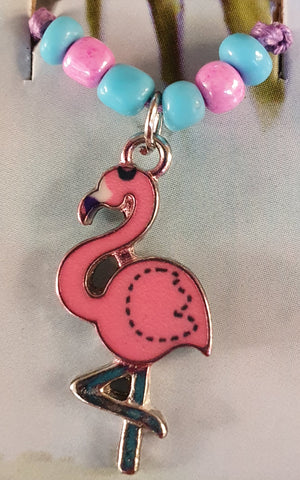 Necklace, flamingo