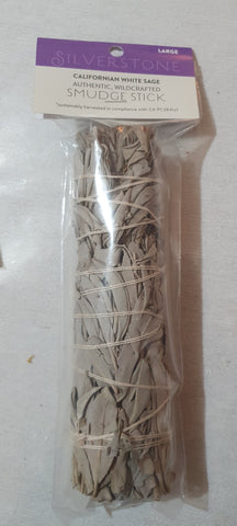 Sage smudge sticks, white sage, large, approx 20 cm #0023