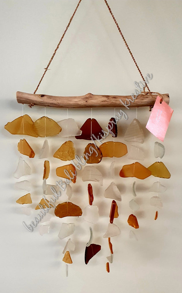 Windchime, sea glass #11