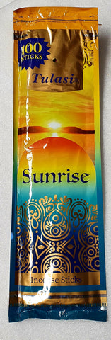 Incense Tulasi Sunrise HUGE APPROX 40 CM 100 STICKS