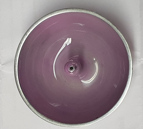Incense holder bowl, lilac