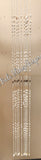 Seashell hangers 10 single strands  shell section is approx 160 cm long