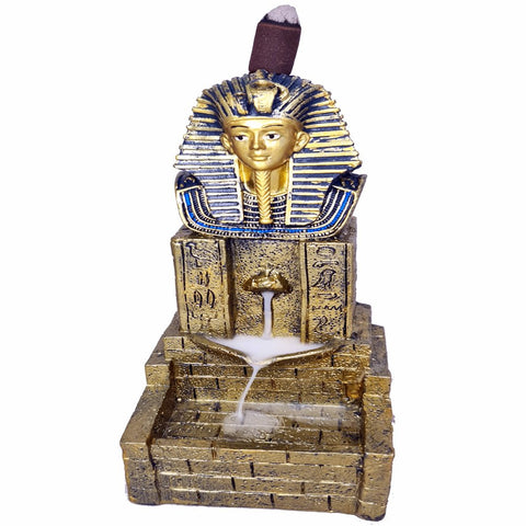 Backflow burner Egyptian head 7cm x 10cm x 20cm & bonus cones