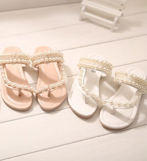 Sandals, pearly PINK 17.5cm