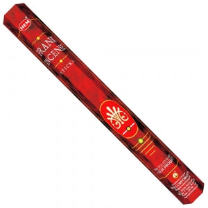 Incense HEM Brand Incense Sticks FRANKINCENSE 20 sticks per pack Hexagonal