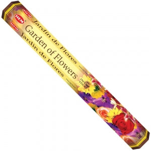 Incense HEM Brand Incense Sticks GARDEN OF FLOWERS 20 sticks per pack Hexagonal