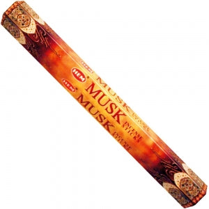 Incense HEM Brand Incense Sticks MUSK 6 PACKS X 20 sticks per pack