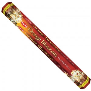 Incense HEM Brand Incense Sticks ORANGE BLOSSOM 20 sticks per pack Hexagonal