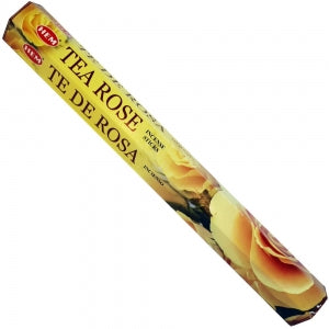 Incense HEM Brand Incense Sticks TEA ROSE 20 sticks per pack Hexagonal