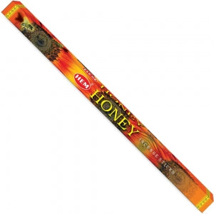 Incense HEM Brand Incense HONEY ROSE Sticks 8 sticks SQUARE 10 PACKS