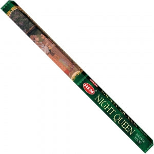 Incense HEM Brand Incense NIGHT QUEEN Sticks 8 sticks SQUARE