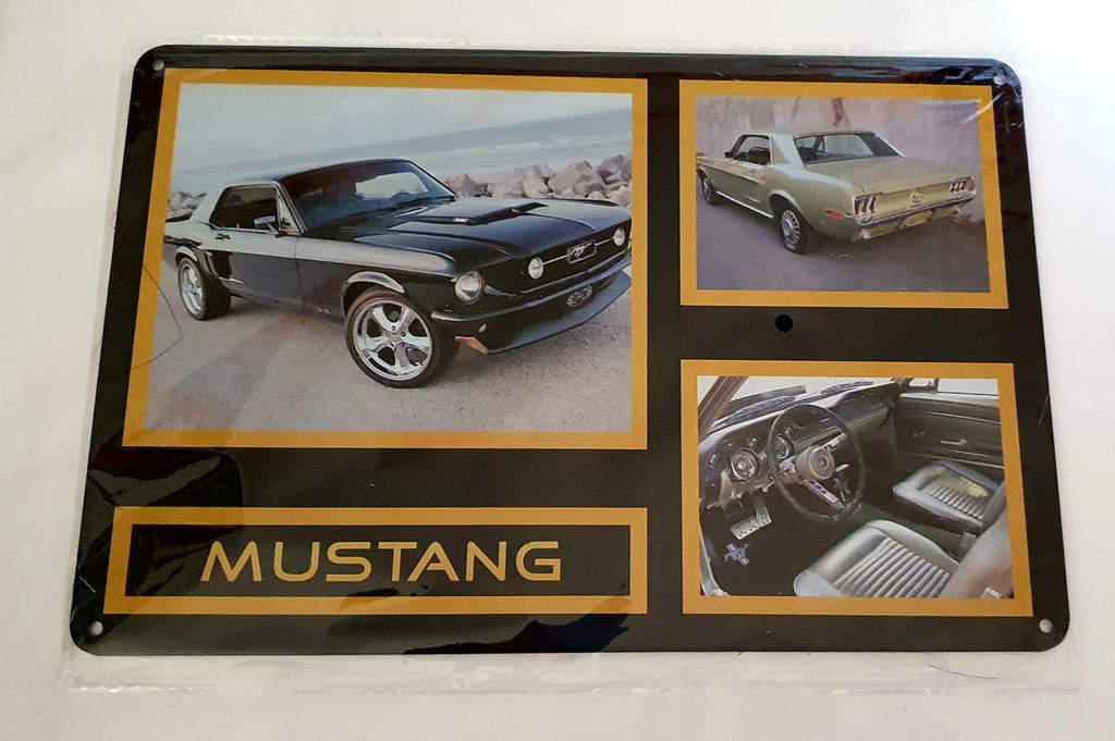 Car decorative plate, MUSTANG   approx 30cm x 20cm #0356