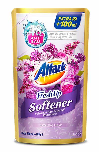 Attack FRESH UP DAZZLING LILAC SOFTENER 900 ML (#20)