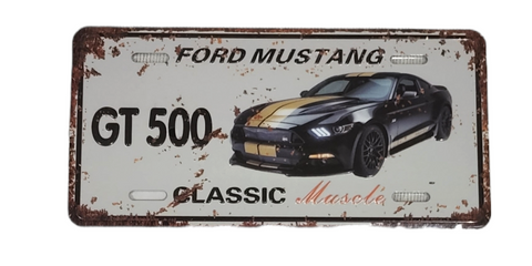 Magnet, FORD, Ford Mustang GT 500 12 x 6 cm approx