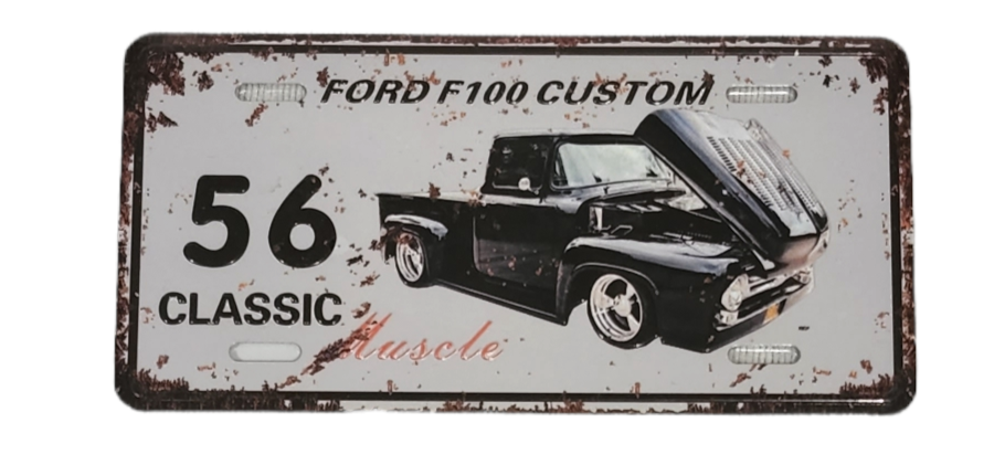 Magnet, FORD, Ford F100 Custom 56 12 x 6 cm approx #0674