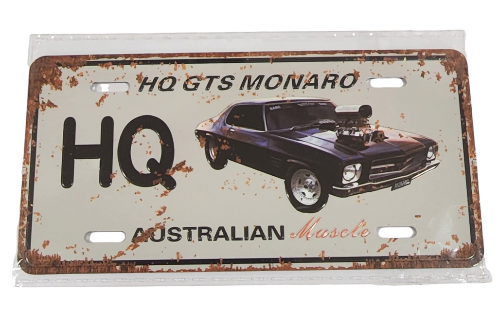 Magnet, HOLDEN MONARO GTS HQ with blower 12 x 6 cm approx #0659