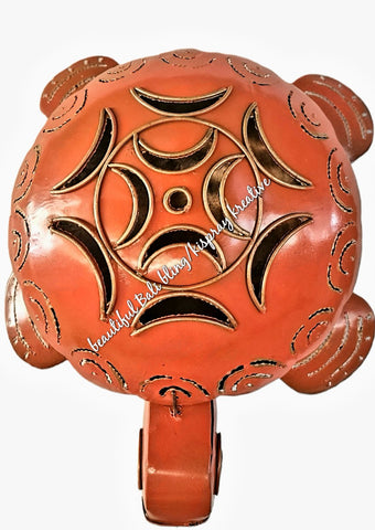Mosquito coil holders turtle NEW Crescent style-Orange