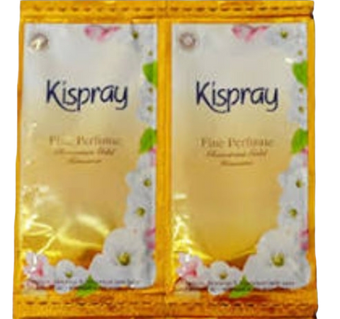 Kispray GOLD perfume NEW 6 x 11 ml sachets (#26)