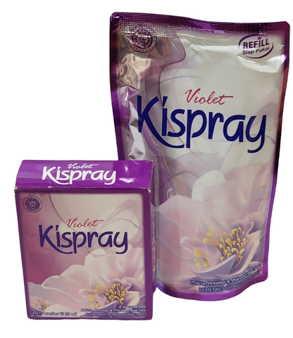 Kispray Purple collections!  1 x 300ml premixed sachet, and 1 x box 4 sachet. ALL PURPLE