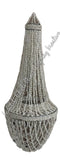 Shell hanging Chandelier approx 80cm x 28cm. NO ELECTRICAL COMPONENTS (#7)