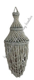 Shell hanging Chandelier approx 80cm x 28cm. NO ELECTRICAL COMPONENTS (#8)