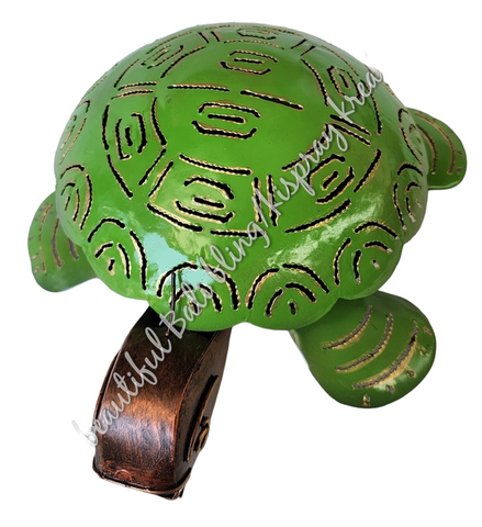 Mosquito coil holders turtle green brown face