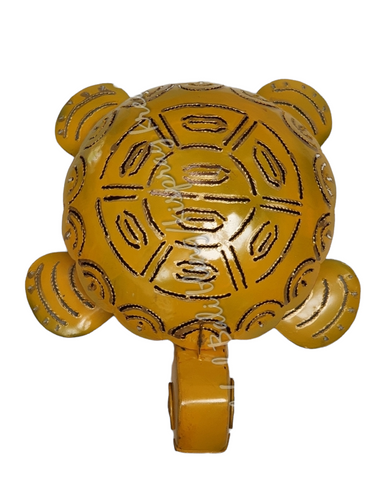 Mosquito coil holders turtle yellow