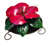 Mosquito coil holder flower hibiscus