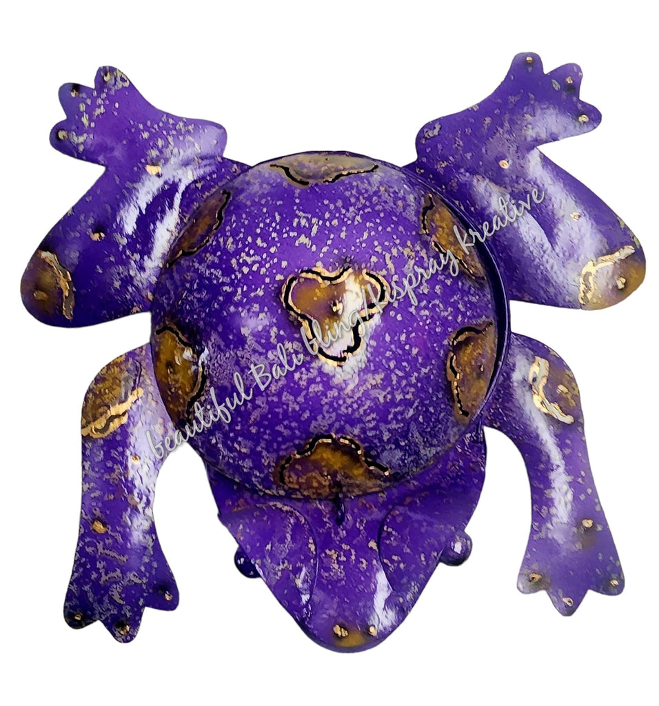 Mosquito coil holder frog PURPLE #2150