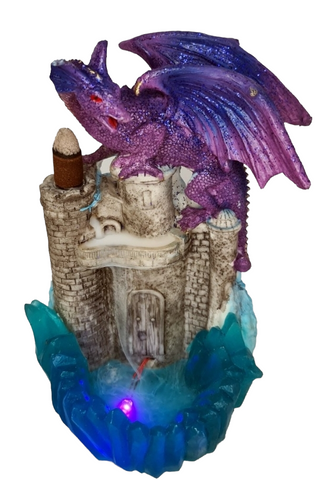 Backflow burner Dragon Castle 11cm x 14cm x 20cm & bonus cones