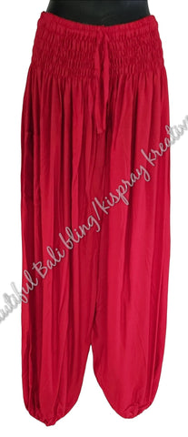 Harem  pants Full length RED S Suit to size 10. clothing