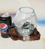 glass melt  bowl #64