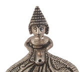 Incense holder aluminium, buddha