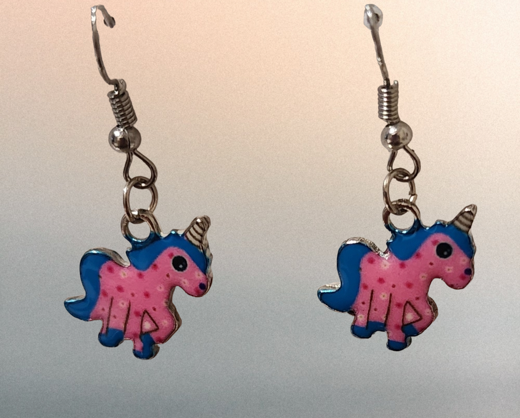 Earring, unicorn