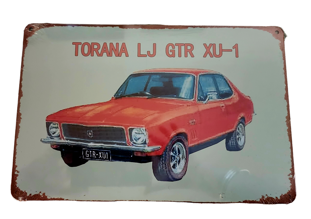 Decorative plate, TORANA LJ GTR XU1 approx 30cm x 20cm