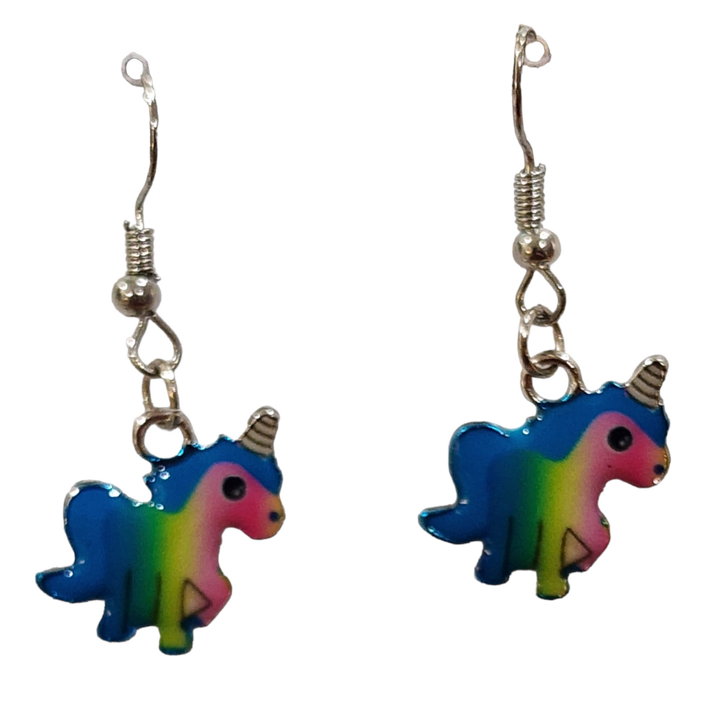 Earring, unicorn #4