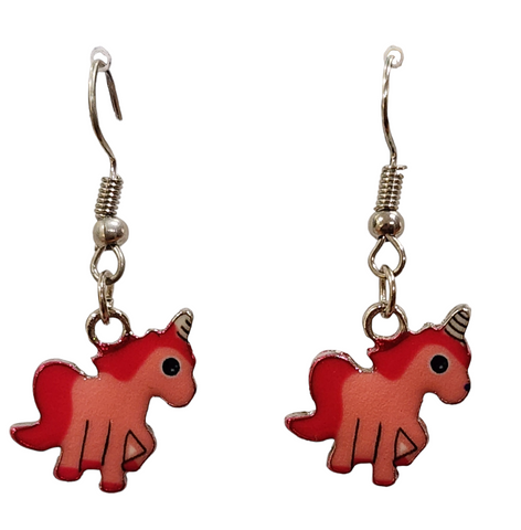 Earring, unicorn #5