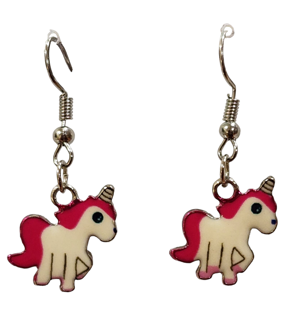 Earring, unicorn #6