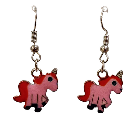 Earring, unicorn #7