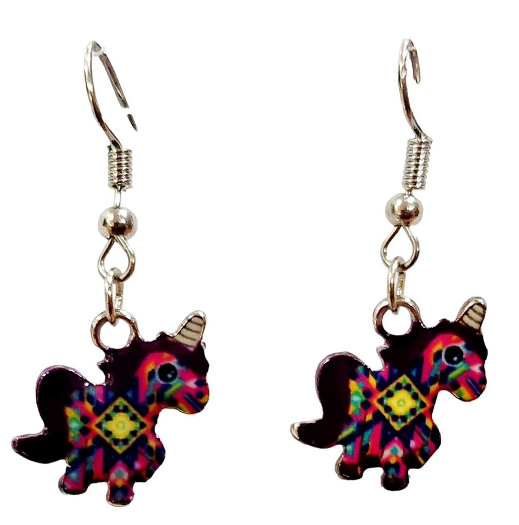 Earring, unicorn #9