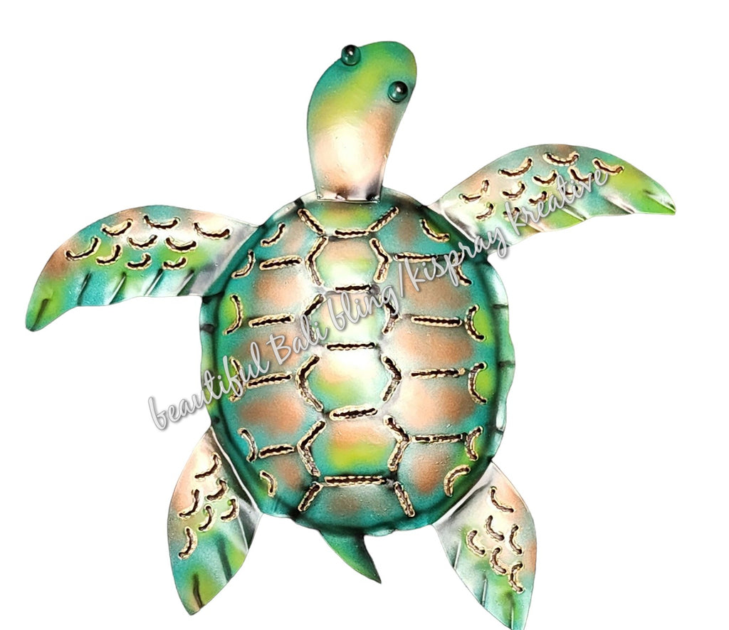 Wall art, turtle approx  25cm  x 25cm